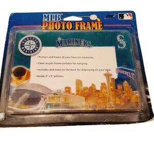 MLB Seattle Mariners Acrylic 3X5 Baseball Picture Photo Frame
